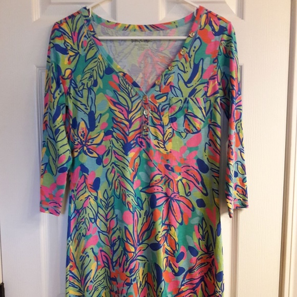 NWOT Lilly Pulitzer Multi Hot Spot Palmetto Dress - Women's Size XS - Picture 1 of 1